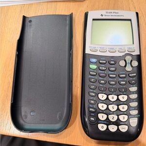 Texas Instruments TI-84 Plus Graphing Calculator - Black and Gray